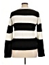 Love 100% Acrylic Stripes Black Pullover Sweater Size XL - photo 2