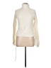 Evie 100% Cotton Ivory Turtleneck Sweater Size L - photo 1