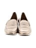 Karl Lagerfeld Paris Metallic Ivory Silver Flats Size 5 1/2 - photo 2