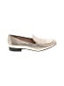 Karl Lagerfeld Paris Metallic Ivory Silver Flats Size 5 1/2 - photo 1
