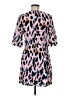 TCEC 100% Polyester Animal Print Pink Casual Dress Size M - photo 2