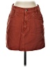 Zara Solid Brown Casual Skirt Size S - photo 1