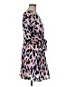 TCEC 100% Polyester Animal Print Pink Casual Dress Size M - photo 4
