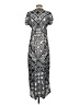 Style&Co Paisley Silver Casual Dress Size S (estimated) - photo 2