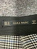 Zara Basic Plaid Gray Dress Pants Size M - photo 7
