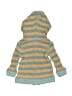 Stem Teal Zip Up Hoodie 0-3 MO / 3 MO - photo 2