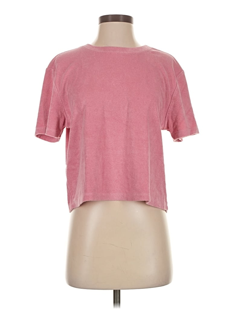 Pre-owned Wayf Short Sleeve T-shirt In Pink
