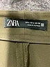 Zara Solid Green Casual Pants Size L - photo 6