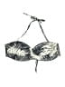 PilyQ Print Black Swimsuit Top Size L - photo 1
