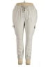 St. John's Bay Gray Linen Pants Size 0X - photo 1