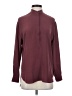 Madewell Burgundy Long Sleeve Blouse Size XS - photo 1