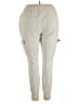 St. John's Bay Gray Linen Pants Size 0X - photo 2