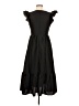Shein 100% Polyester Solid Black Casual Dress Size 6 - photo 2