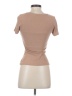 ChicMe Tan Short Sleeve T-Shirt Size S - photo 2