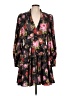 One33 Social 100% Polyester Floral Black Cocktail Dress Size 12 - photo 1