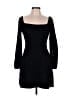 City Vibe 100% Polyester Stars Black Cocktail Dress Size M - photo 1