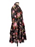 One33 Social 100% Polyester Floral Black Cocktail Dress Size 12 - photo 4