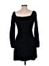 City Vibe 100% Polyester Stars Black Cocktail Dress Size M - photo 2