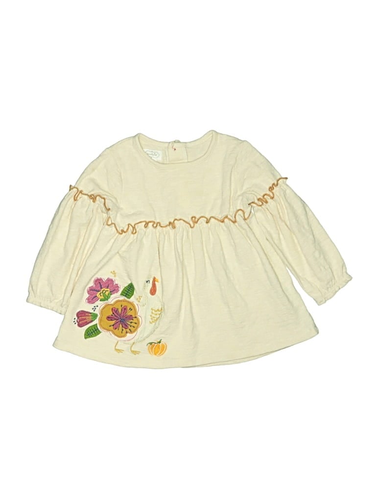 Pre-owned Mud Pie Kids' Dress In Yellow