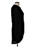 Topshop Solid Black Casual Dress Size 10 - photo 4