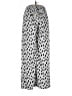 Assorted Brands 100% Rayon Polka Dots Silver White Casual Pants Size M (estimated) - photo 1