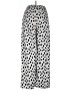 Assorted Brands 100% Rayon Polka Dots Silver White Casual Pants Size M (estimated) - photo 2
