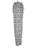 Assorted Brands 100% Rayon Polka Dots Silver White Casual Pants Size M (estimated) - photo 4