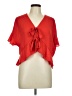 ASOS 100% Polyester Red Short Sleeve T-Shirt Size 6 - photo 1