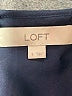 Ann Taylor LOFT 100% Polyester Blue Long Sleeve Blouse Size S - photo 7