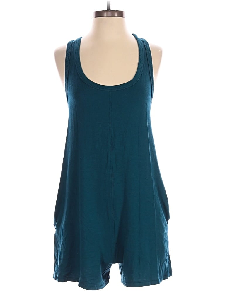 Pre-owned Athleta Romper In Blue