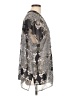 CAbi 100% Polyester Silver Kimono Size M - photo 4
