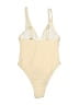 Unbranded Solid Ivory One Piece Swimsuit Size XS - photo 2