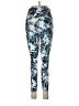 GAIAM Print Blue Active Pants Size M - photo 2