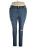 Lane Bryant Hearts Blue Jeans Size 18 - photo 1