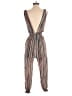 Assorted Brands Stripes Brown Green Jumpsuit Size S (estimated) - photo 2