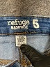Refuge Blue Denim Shorts Size 5 - photo 3