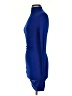 Express Solid Blue Cocktail Dress Size XS - photo 5