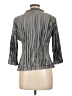 Assorted Brands Gray 3/4 Sleeve Blouse Size L (petite) - photo 2