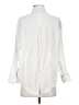 Elizabeth and James Stripes Ivory Long Sleeve Button-Down Shirt Size S - photo 2