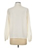 Koret 100% Polyester Color Block Ivory Long Sleeve Blouse Size 10 - photo 2