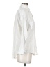 Elizabeth and James Stripes Ivory Long Sleeve Button-Down Shirt Size S - photo 4