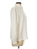 Koret 100% Polyester Color Block Ivory Long Sleeve Blouse Size 10 - photo 4
