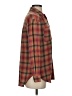 Pilcro Plaid Brown Long Sleeve Button-Down Shirt Size XS - photo 4