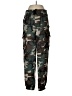 Shein 100% Polyester Camo Green Cargo Pants Size M - photo 1