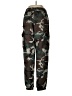 Shein 100% Polyester Camo Green Cargo Pants Size M - photo 2