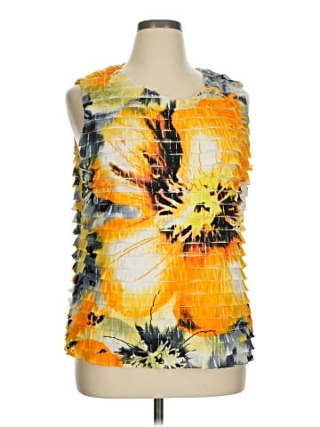 Laura Ashley Sleeveless Blouse (view 1)