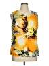 Laura Ashley Yellow Sleeveless Blouse Size XL - photo 1