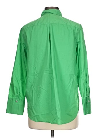 Talbots 3/4 Sleeve Button-Down Shirt (view 2)