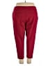 CeCe Solid Red Casual Pants Size 22 - photo 2