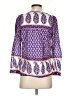 J.Crew 100% Cotton Blue 3/4 Sleeve Blouse Size 0 - photo 2